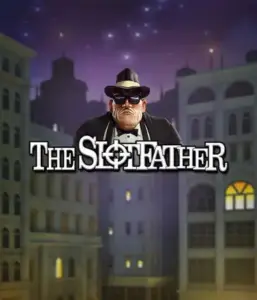 Immerse yourself in the nefarious realm of The Slotfather game by Betsoft, highlighting a dominant mafia boss posed against a nocturnal cityscape. This image evokes the gritty essence of the organized crime, with the boss dressed in a traditional black suit and hat. Great for lovers of gangster-themed games, providing a gripping adventure. 